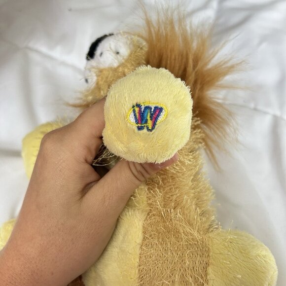 Ganz Webkins Plush Stuffed Animal Lion Yellow HM006 - NO CODE Y2K Retro - Picture 10 of 10
